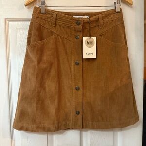 NWT corduroy skirt b. Young 100% Cotton